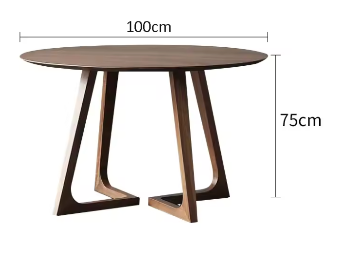 Table à manger en bois massif - Nolyra