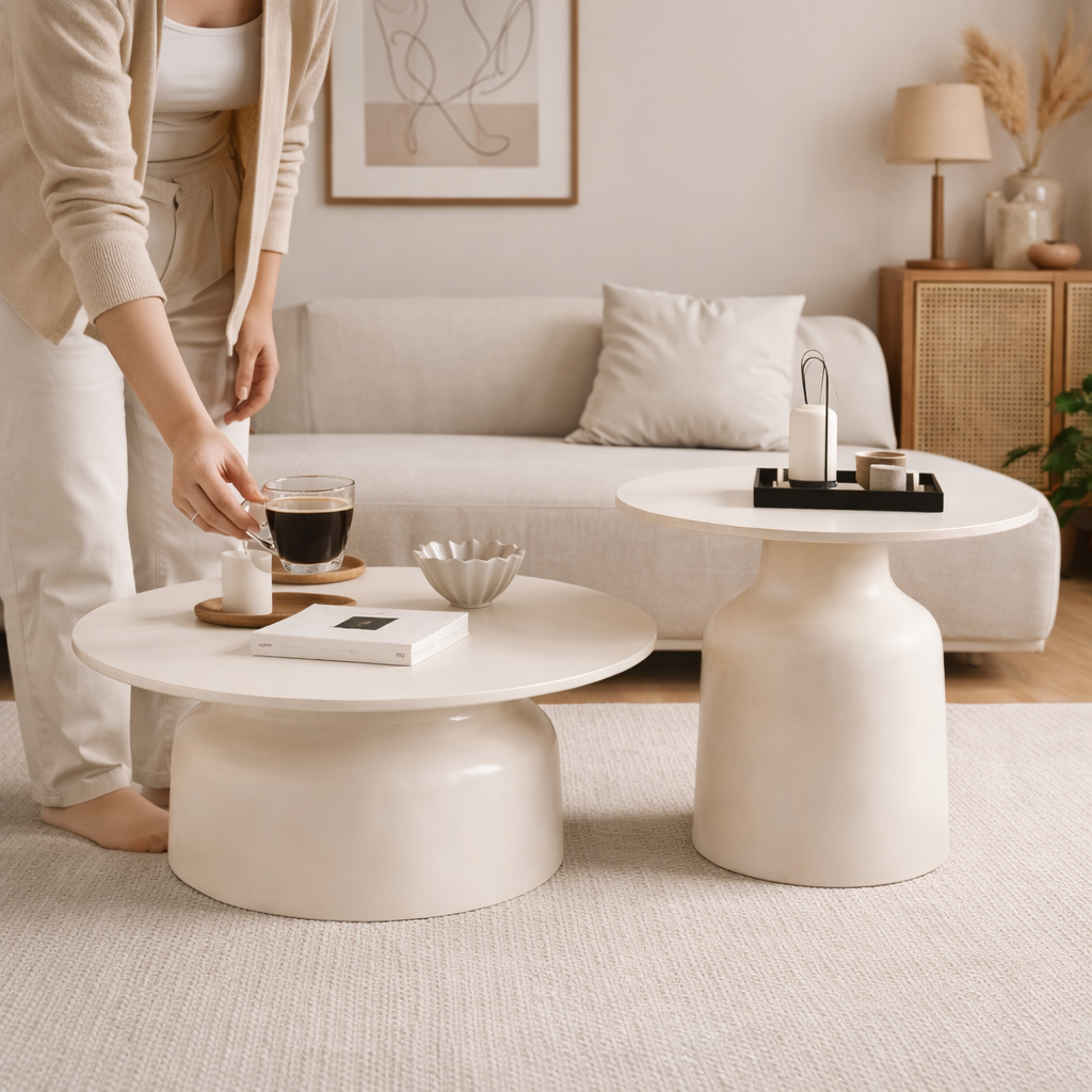 Table d'appoint ronde - Nolyra