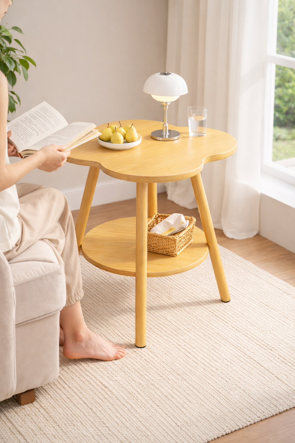 Table d’appoint en bois – Nolyra