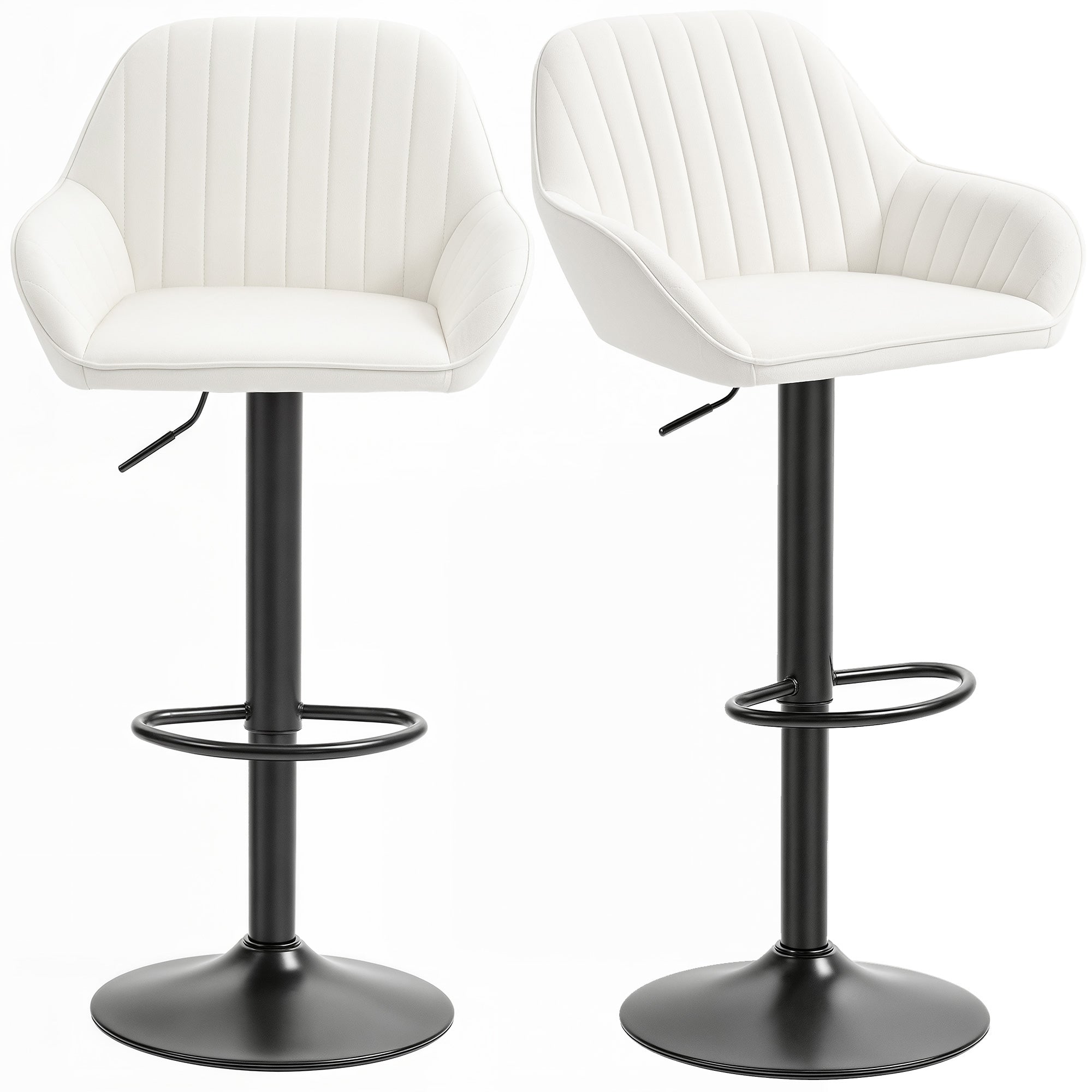 Tabourets de bar en velours - Nolyra