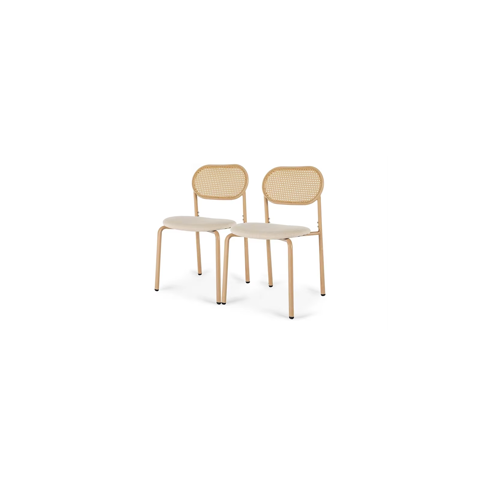 Chaises de salle à manger en rotin – Nolyra