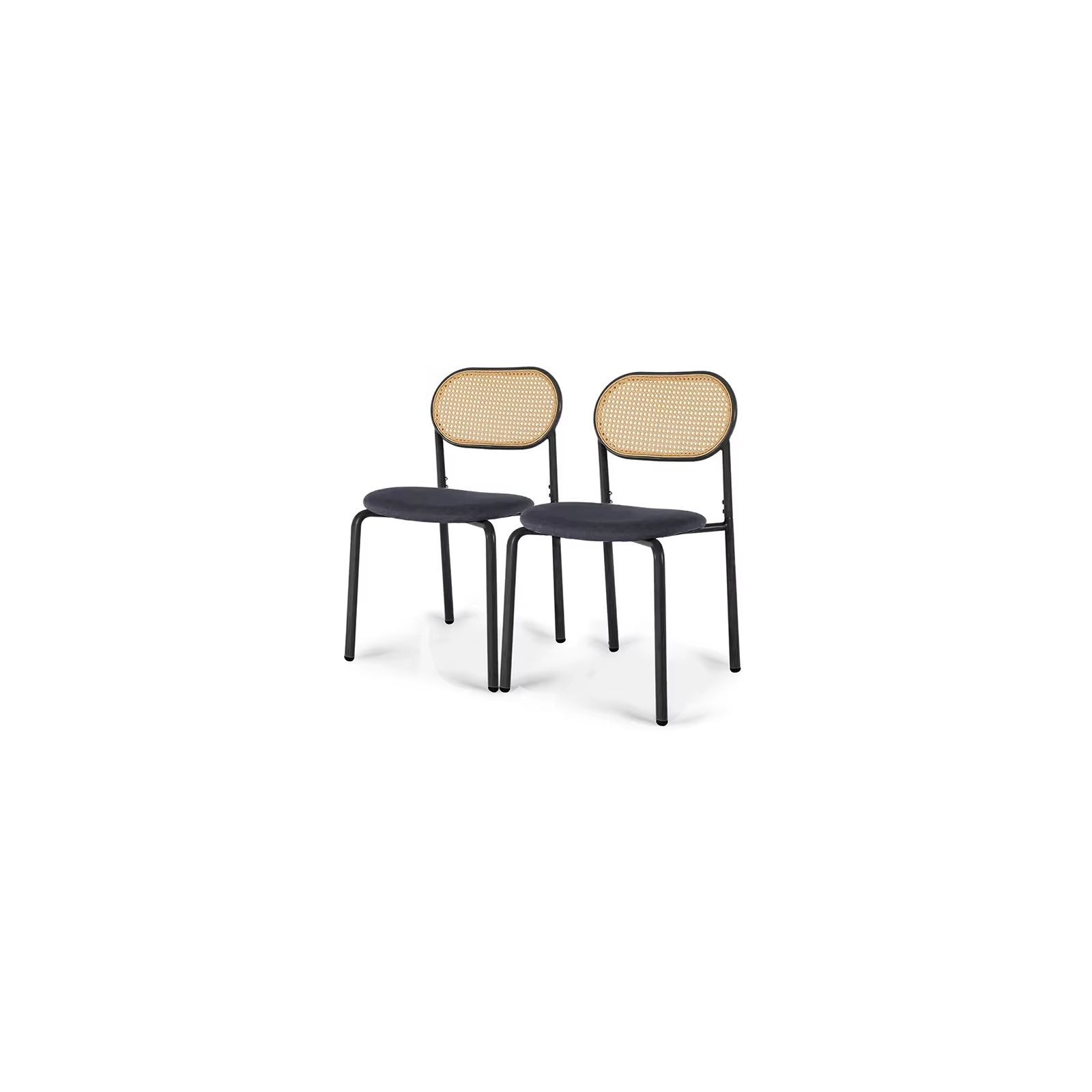 Chaises de salle à manger en rotin – Nolyra