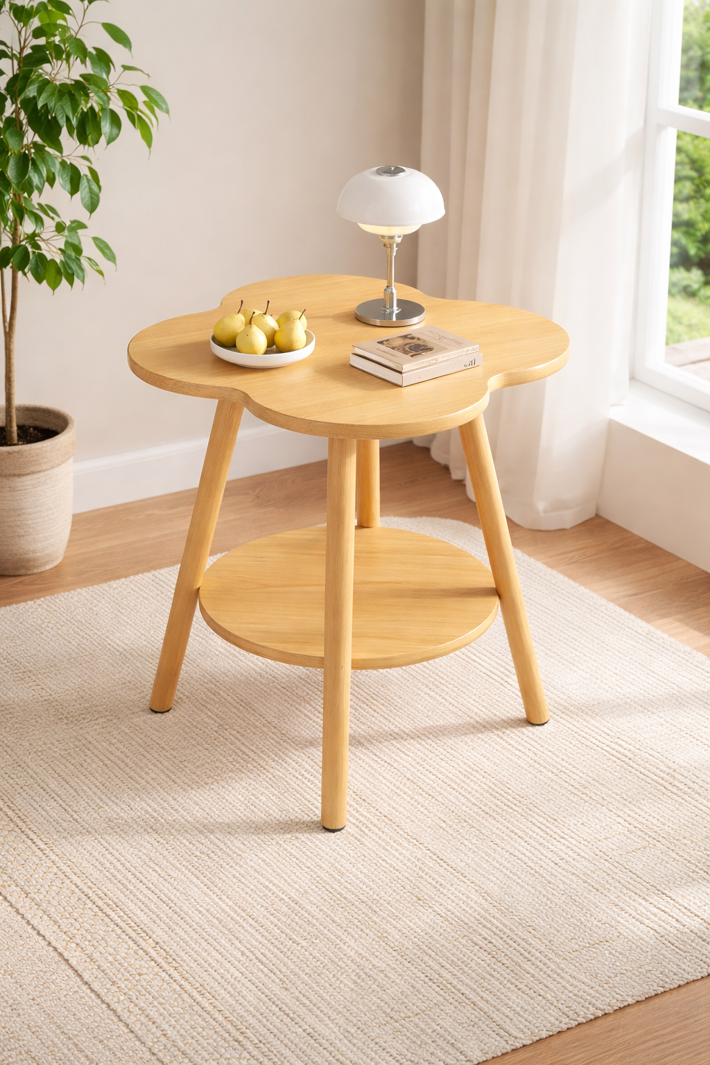 Table d’appoint en bois – Nolyra