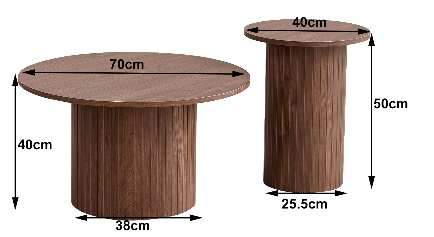 Tables basses rondes - Nolyra